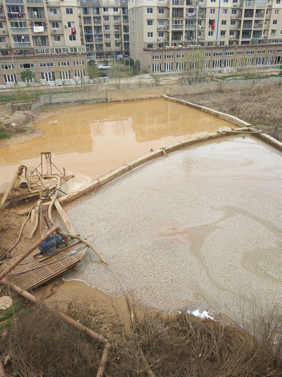 绥滨沉淀池淤泥清理-厂区废水池淤泥清淤