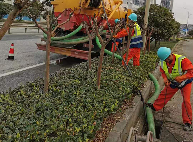 绥滨市政管道清淤